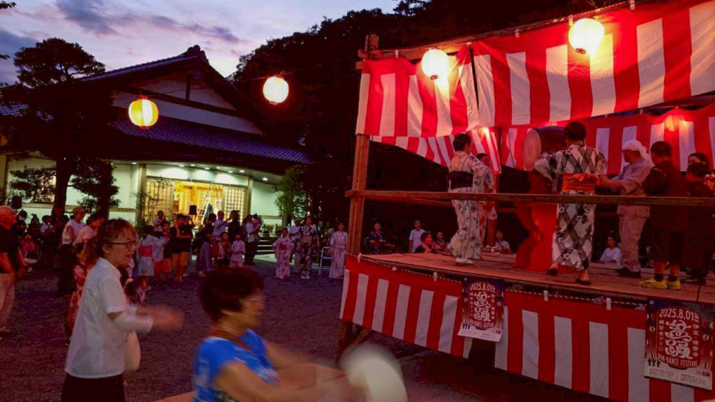 修善寺盆踊大会　8月1日